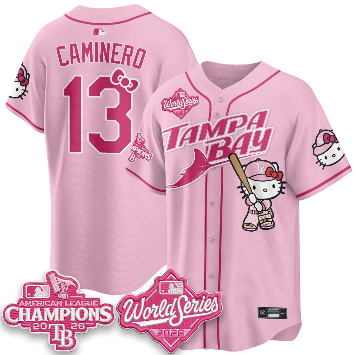 TB 2026 AL Champions x Meow KT Vapor Jersey - Stitched