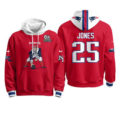 NE Minuteman Edition Fleece Hoodie - Printed