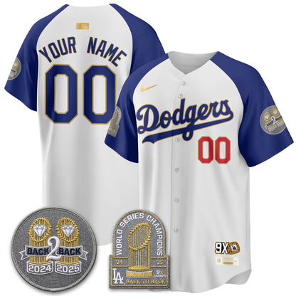 LAD Vapor Limited Custom Jersey - Back to Back Champion - All Stitched