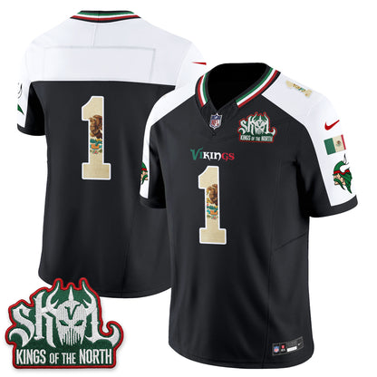 Minnesota Vikings Mexico Edition Vapor Jersey - Stitched