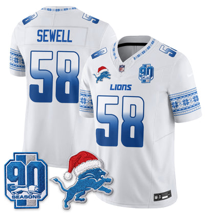 DET Xmas Edition Vapor Jersey - Stitched