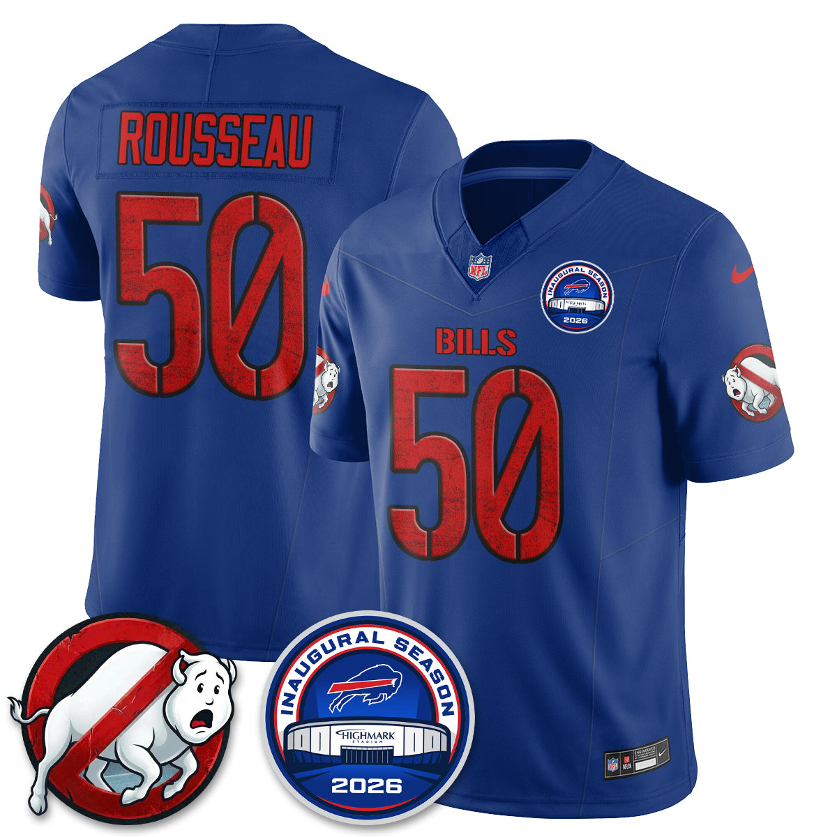 BUF x Spirit Catchers Edition Vapor Jersey- Stitched
