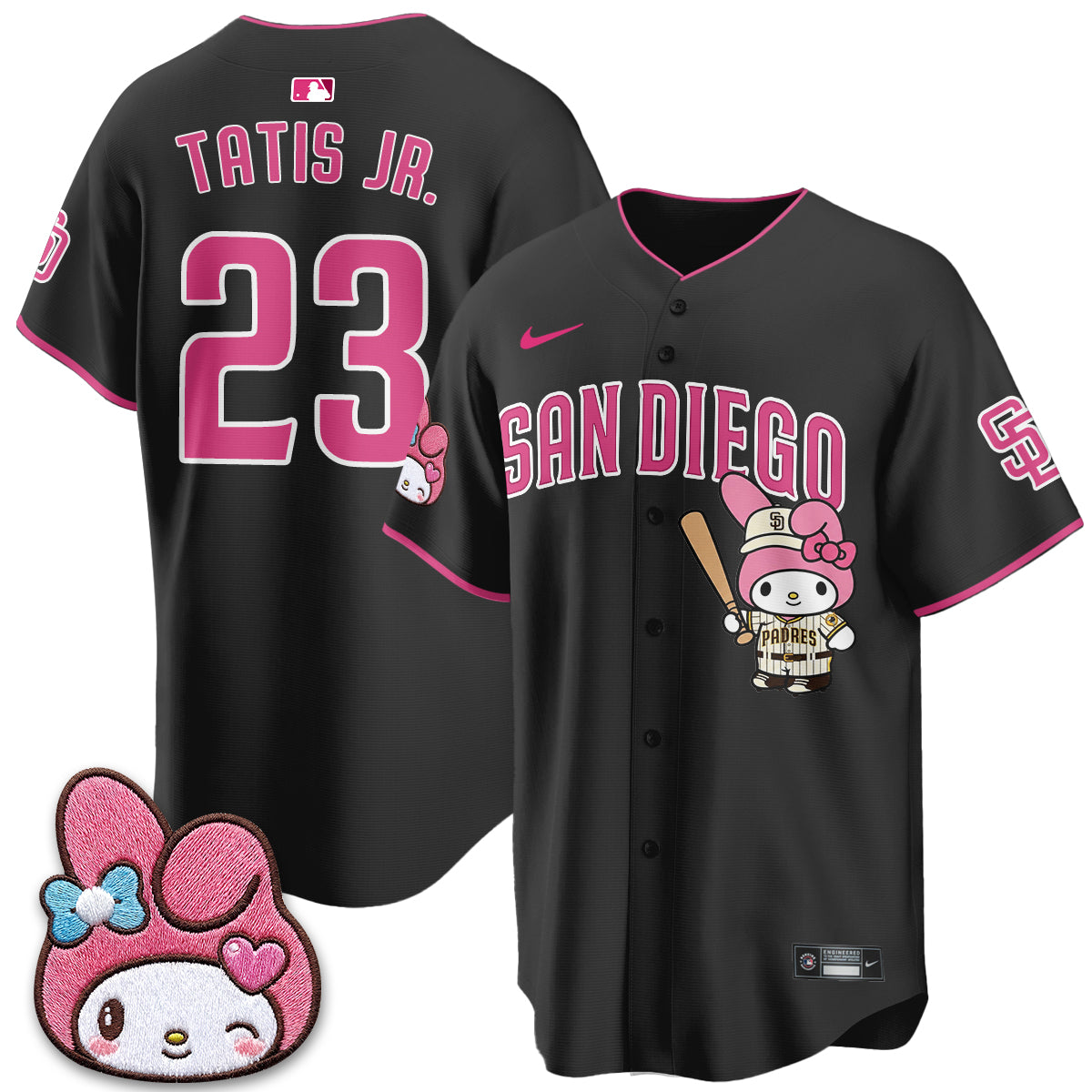 SD x Pink Sanrio Friend Vapor Jersey - Stitched