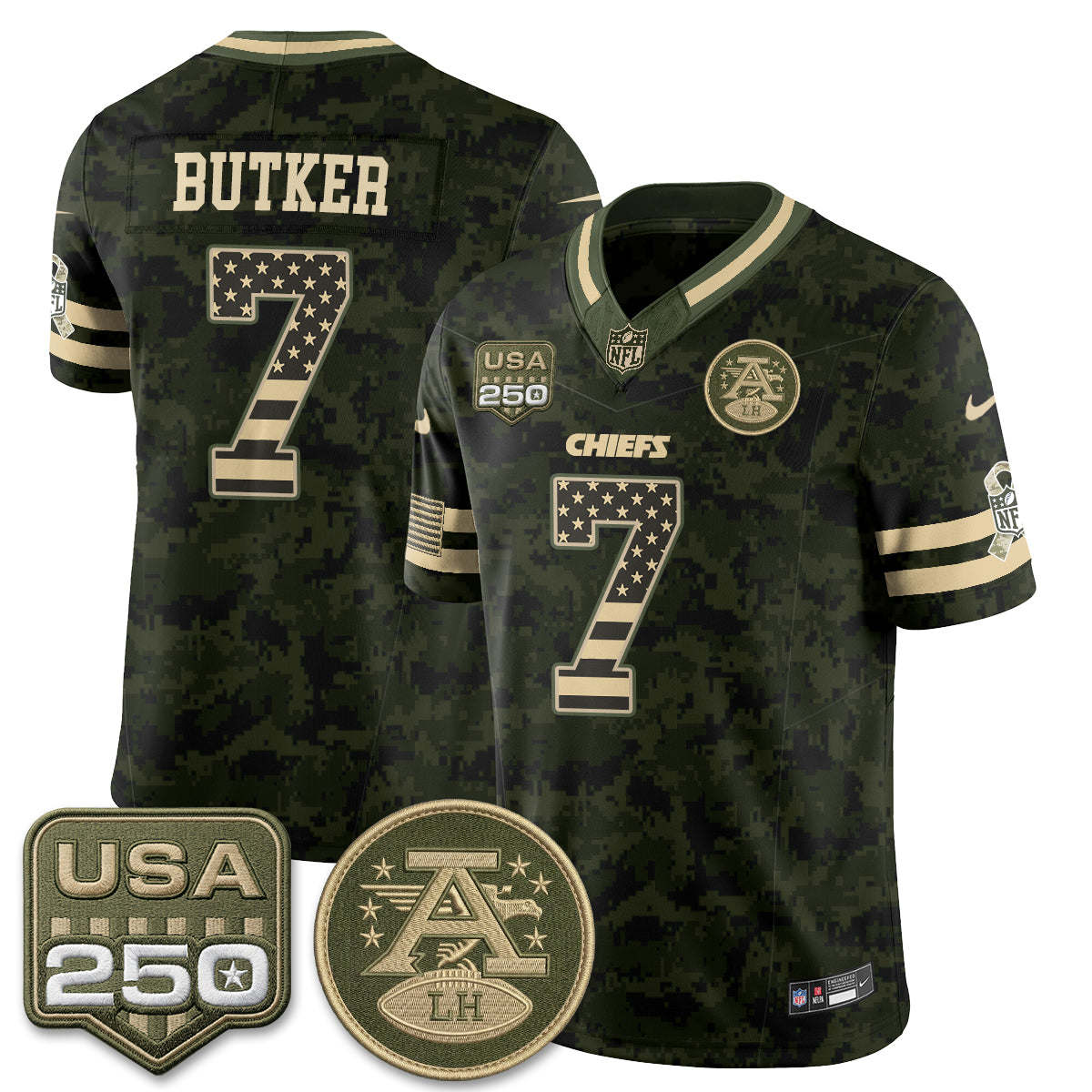 KC 2026 Salute to Service Camo Edition V2 - Stitched