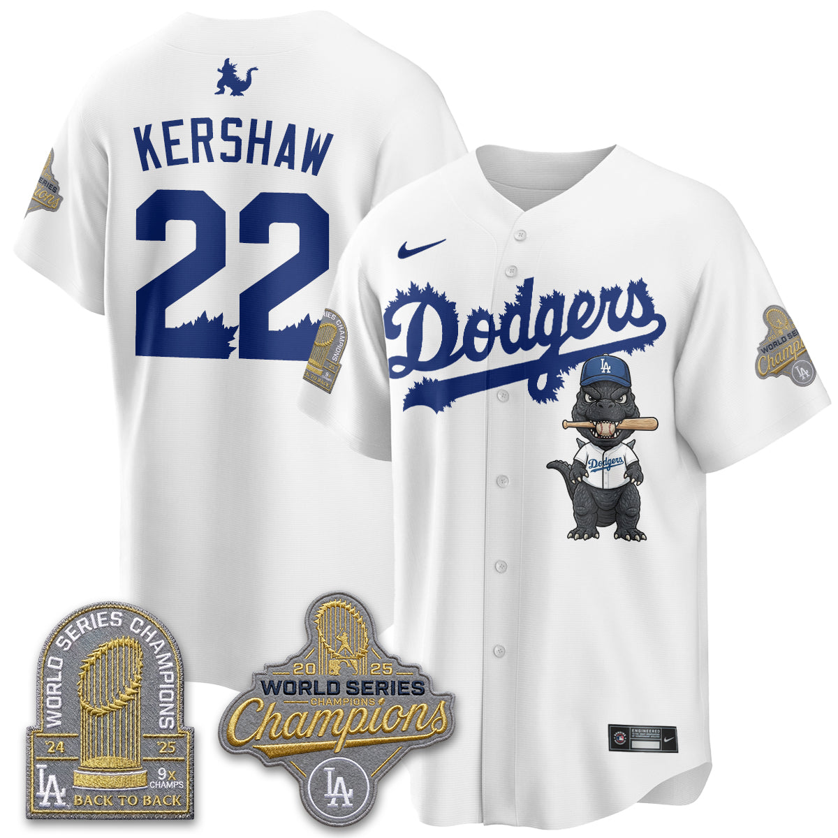 LAD x Godzilla Vapor Jersey- Stitched