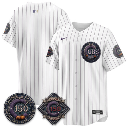 Chicago Cubs Nightmare Edition Vapor Limited Jersey - Printed