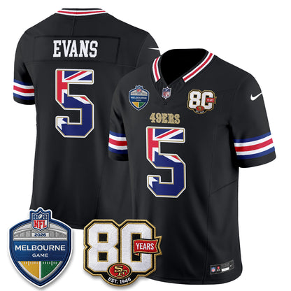 SF Melbourne Game 2026 Vapor Jersey - Stitched