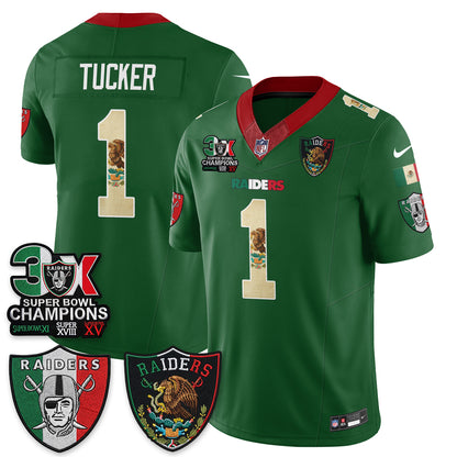 LVR 3X Champs Mexico Edition Vapor Jersey - Stitched