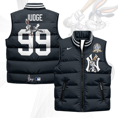 New York Yankees Edition Unisex Puffer Vest - Printed
