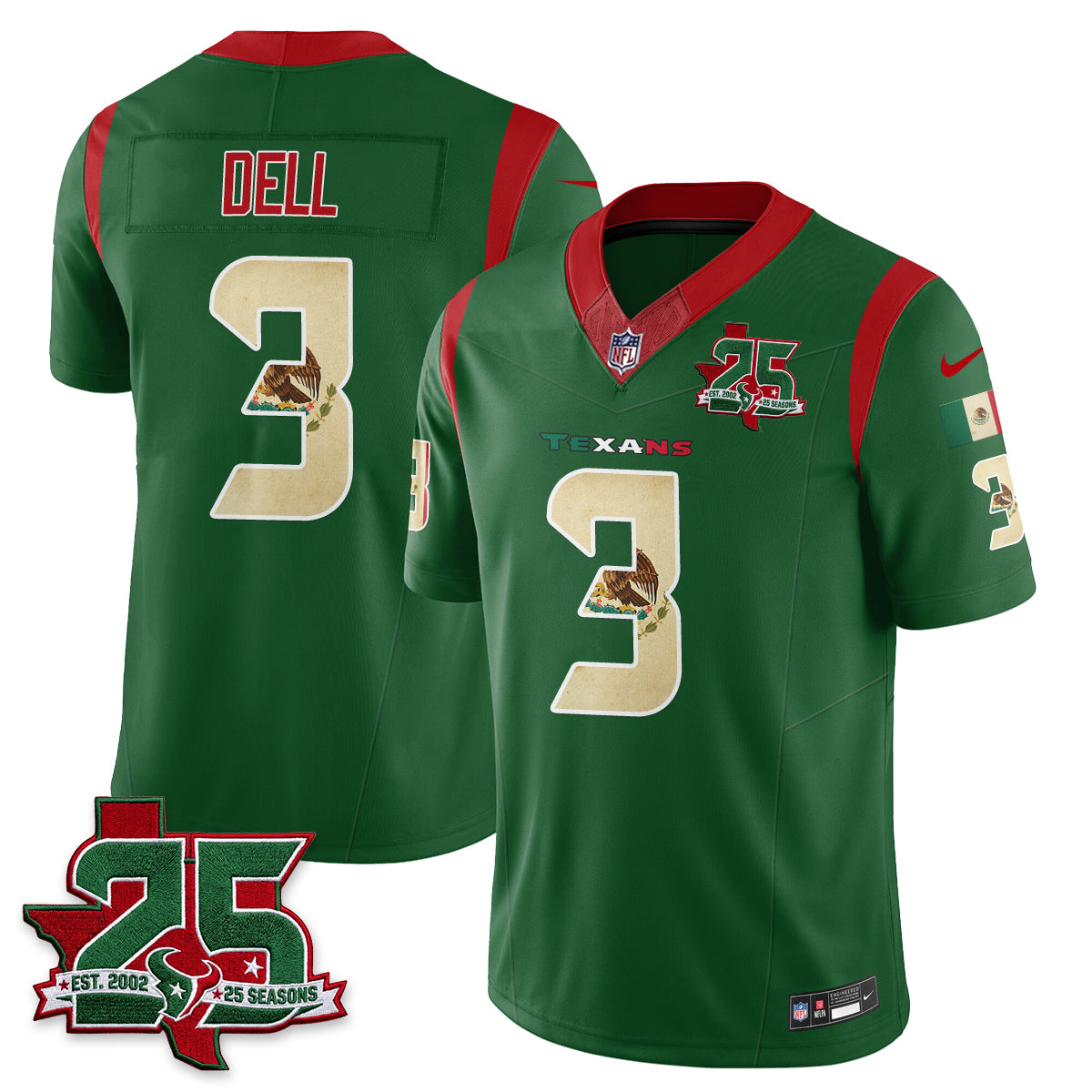 HOU 25 Seasons Mexico Style Edition - Stitched (2)