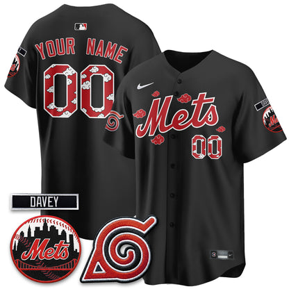NYM x Naruto Nights 2026 Vapor Limited Custom Jersey - All Stitched
