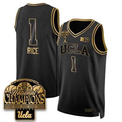 UCLA Women's Basketball National Champion 2026 Limited Jersey -  All Stitched