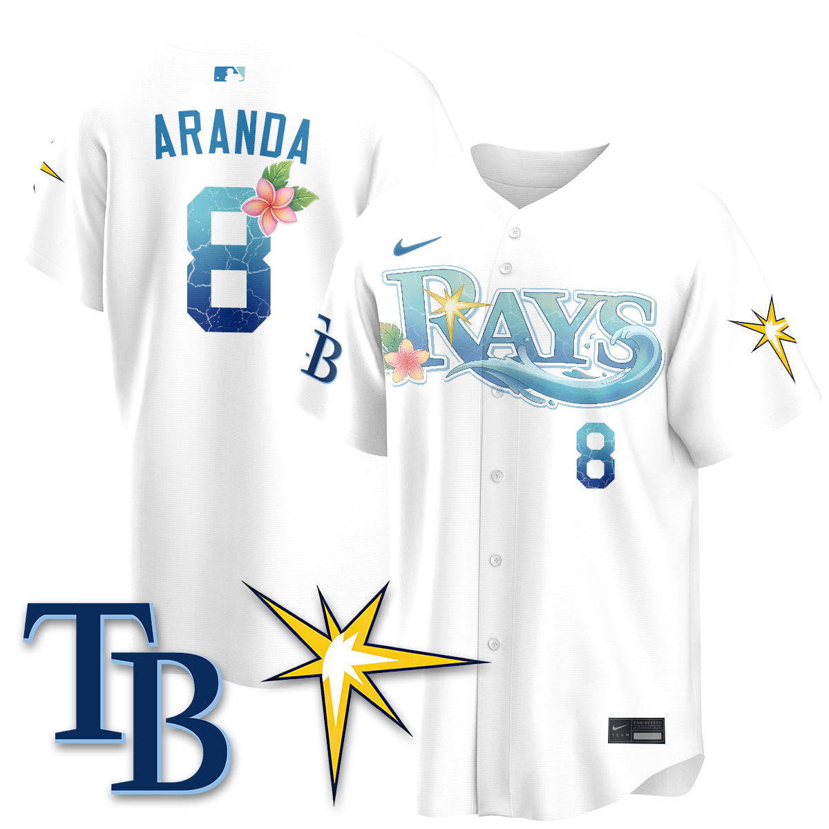 TB Aloha Spirit Vapor Limited Jersey - Stitched