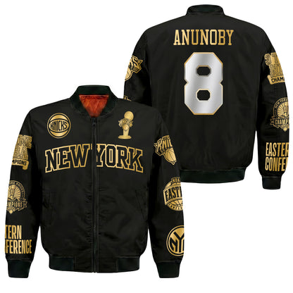 NYK 2026 NBA Finals Champions Limited Edition Bomber Jacket - Printed