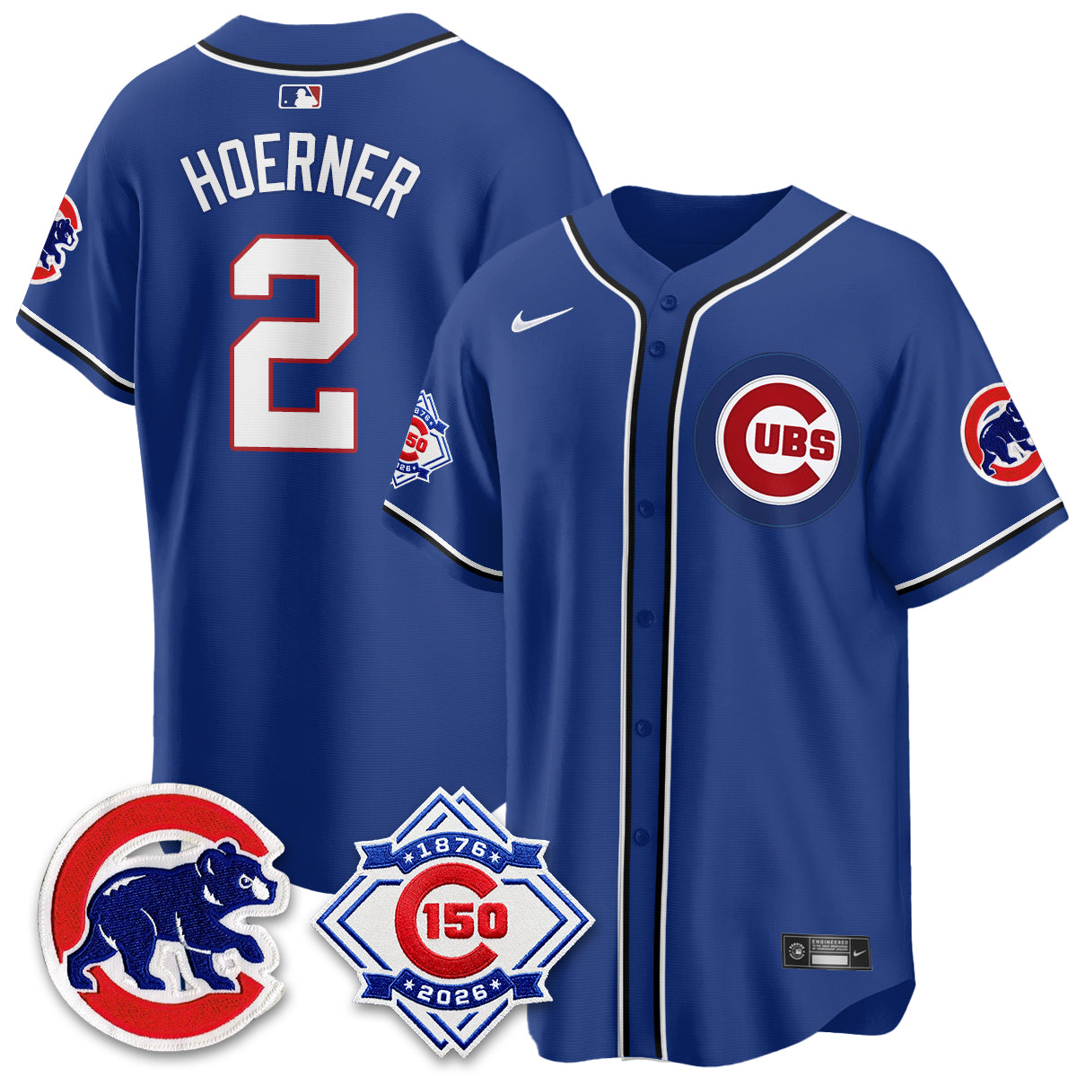 CHC 150th Anniversary Black Out Style Vapor Premier Limited Jersey - All Stitched (1)