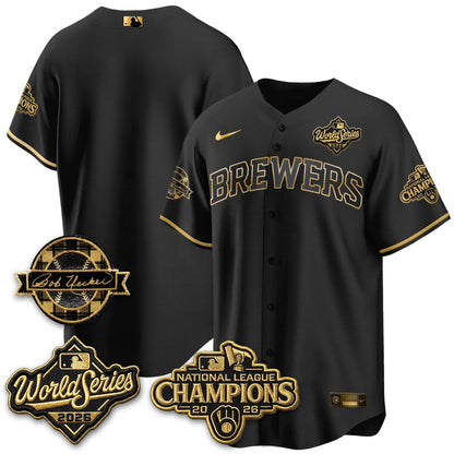 MIL 2026 NL Champions - Uecker Patch Navy Limited Edition - Stitched N1