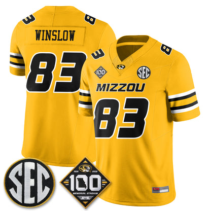 MIZZ 100th Anniversary of Memorial Stadium Vapor Jersey - Stitched