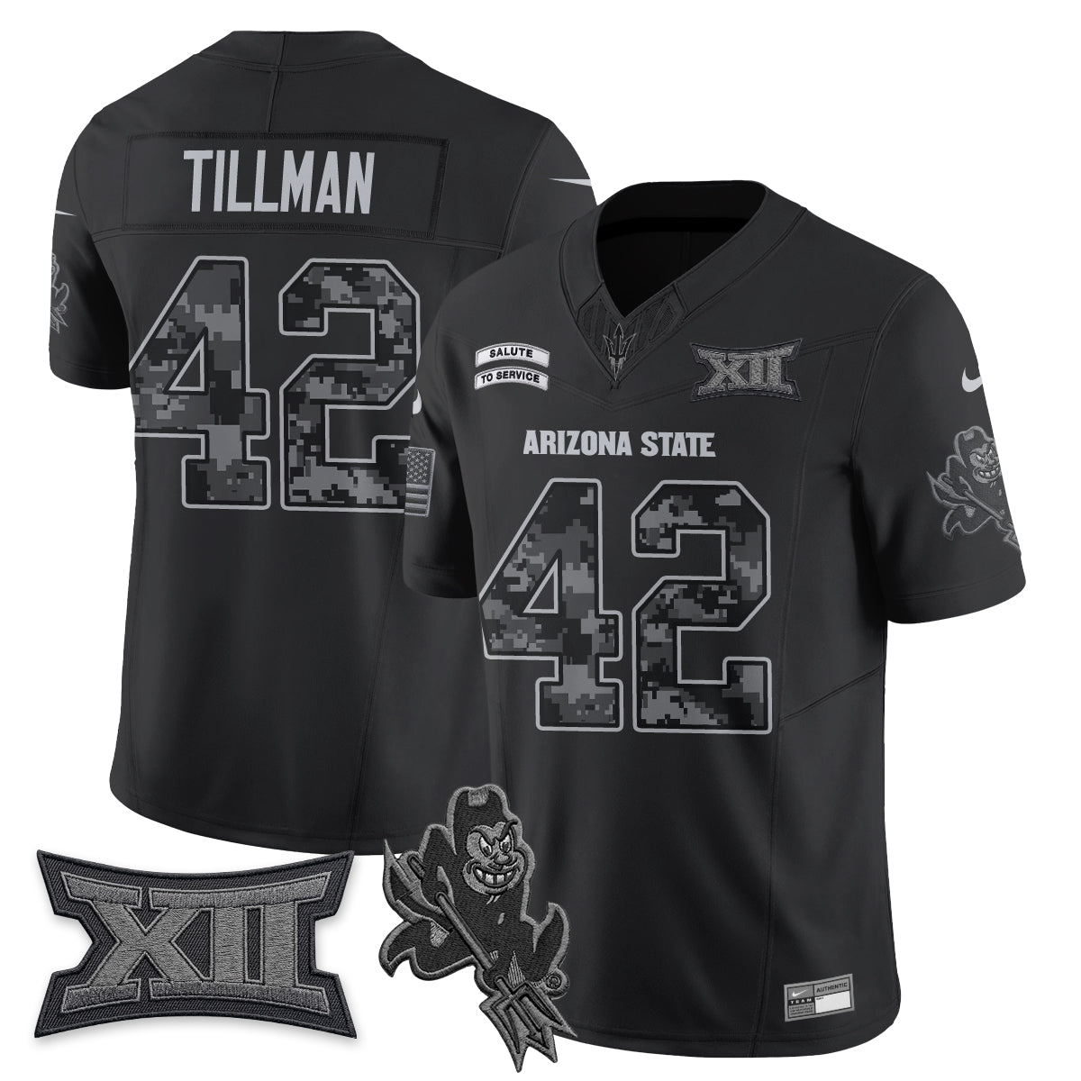 ASU 2026 Salute to Service Vapor Jersey - Stitched