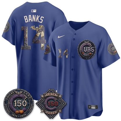 Chicago Cubs Nightmare Edition Vapor Limited Jersey - Printed