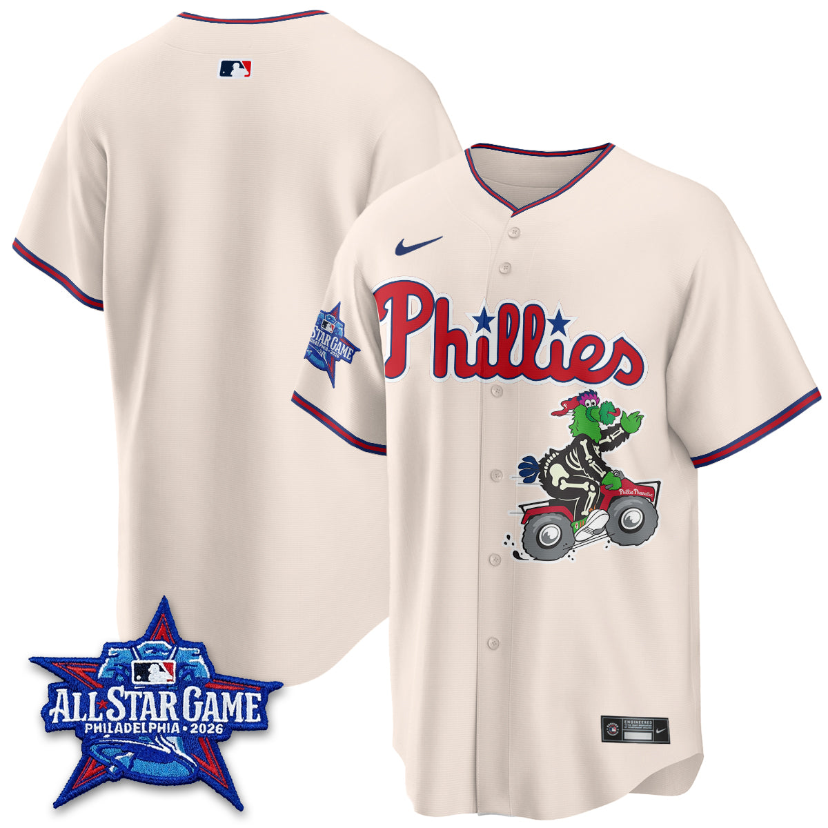 PHI Skeleton Edition Vapor Jersey - Stitched