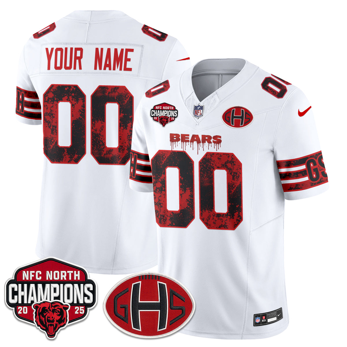 CHI 2026 Slasher Edition Vapor Custom Jersey - Stitched