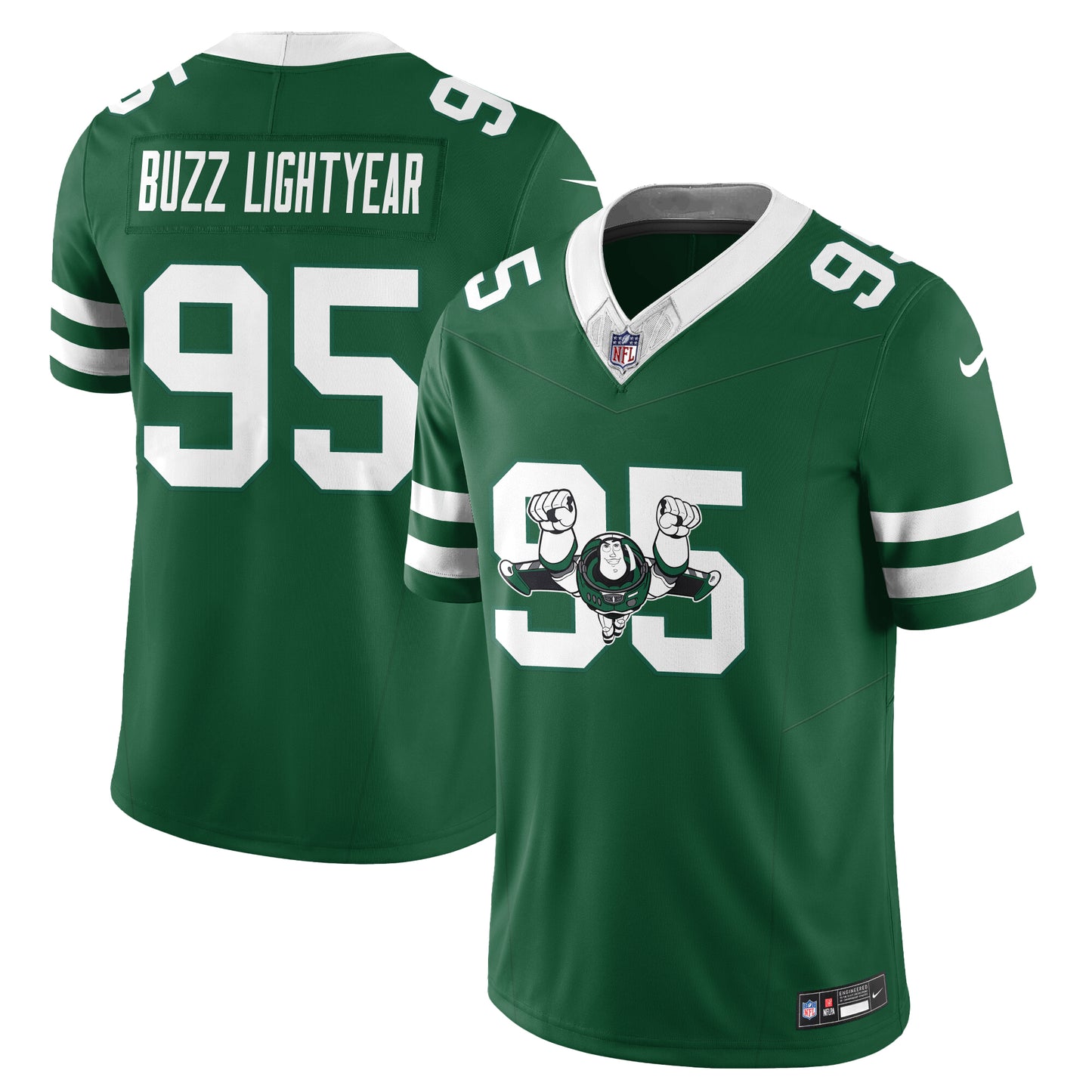 New York Jets x Infinity & Beyond Hero Edition Vapor Jersey - Stitched