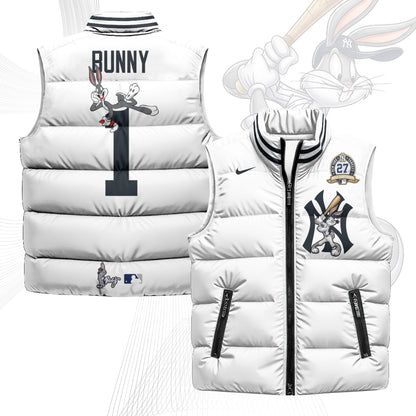 New York Yankees Edition Unisex Puffer Vest - Printed