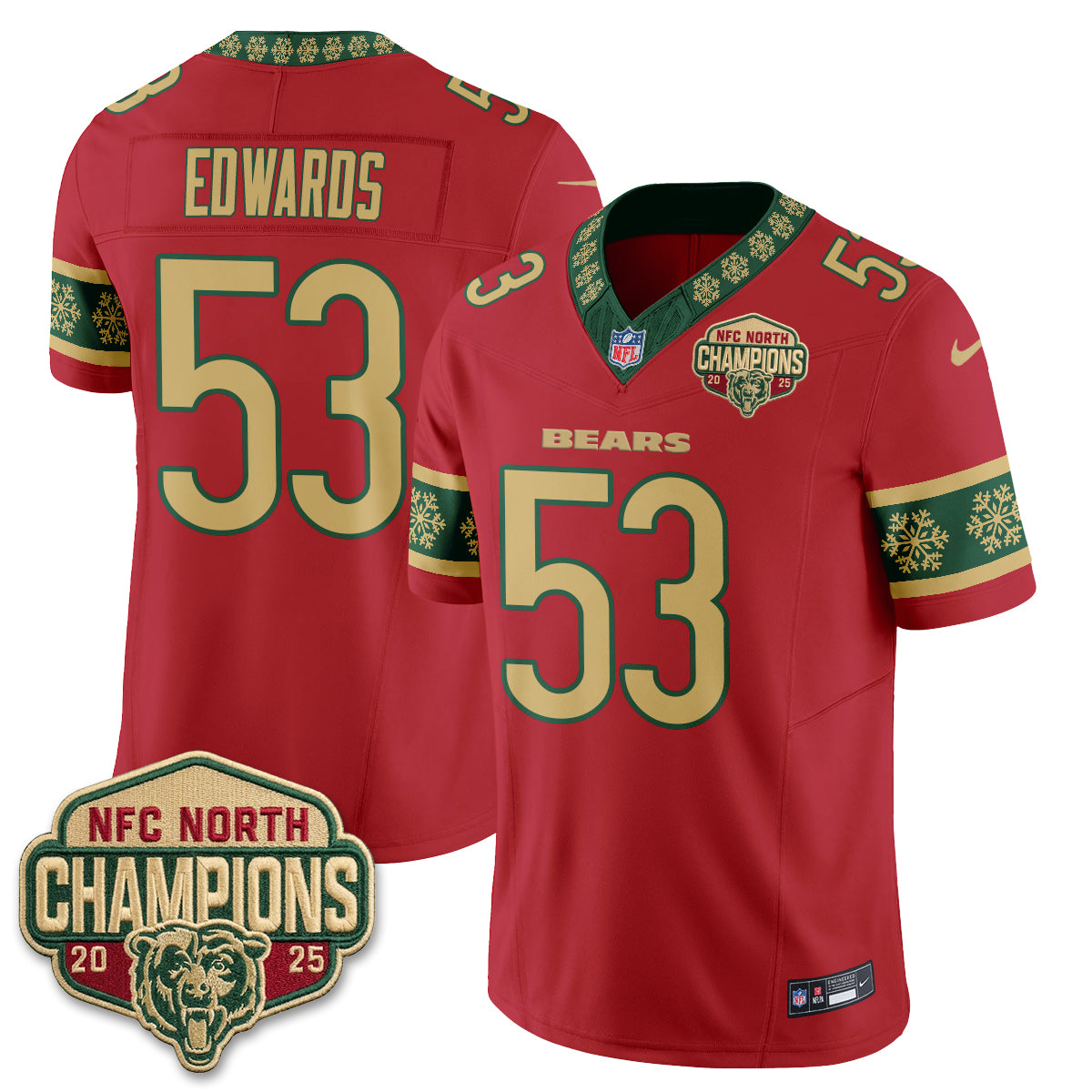 CHI Xmas Edition Vapor Jersey - Stitched