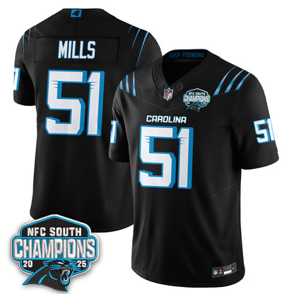 Carolina Panthers Fangear Edition Vapor Jersey - Stitched