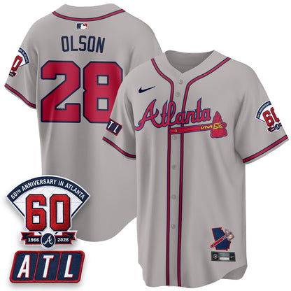 ATL 2026 60th Anniversary Vapor City Connect Limited Jersey - All Stitched