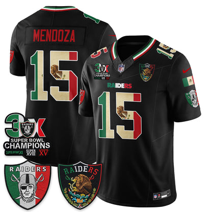 LVR 3X Champs Mexico Edition Vapor Jersey - Stitched