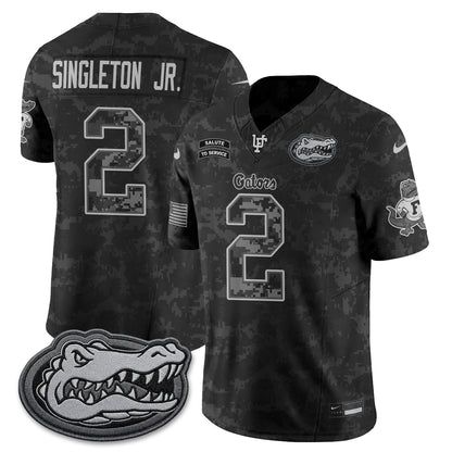 UF 2026 Salute to Service Vapor Jersey - Stitched