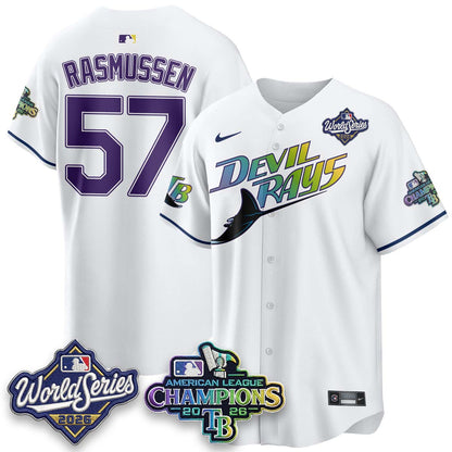 TBR WS26 &  2026 AL Champions Limited Gray Jersey - Stitched N2