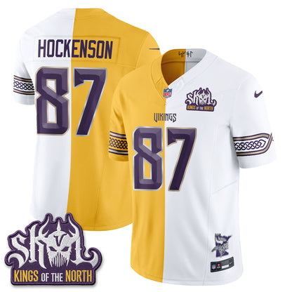 MIN 2026 Rivalries Split V2 Vapor Jersey - Stitched