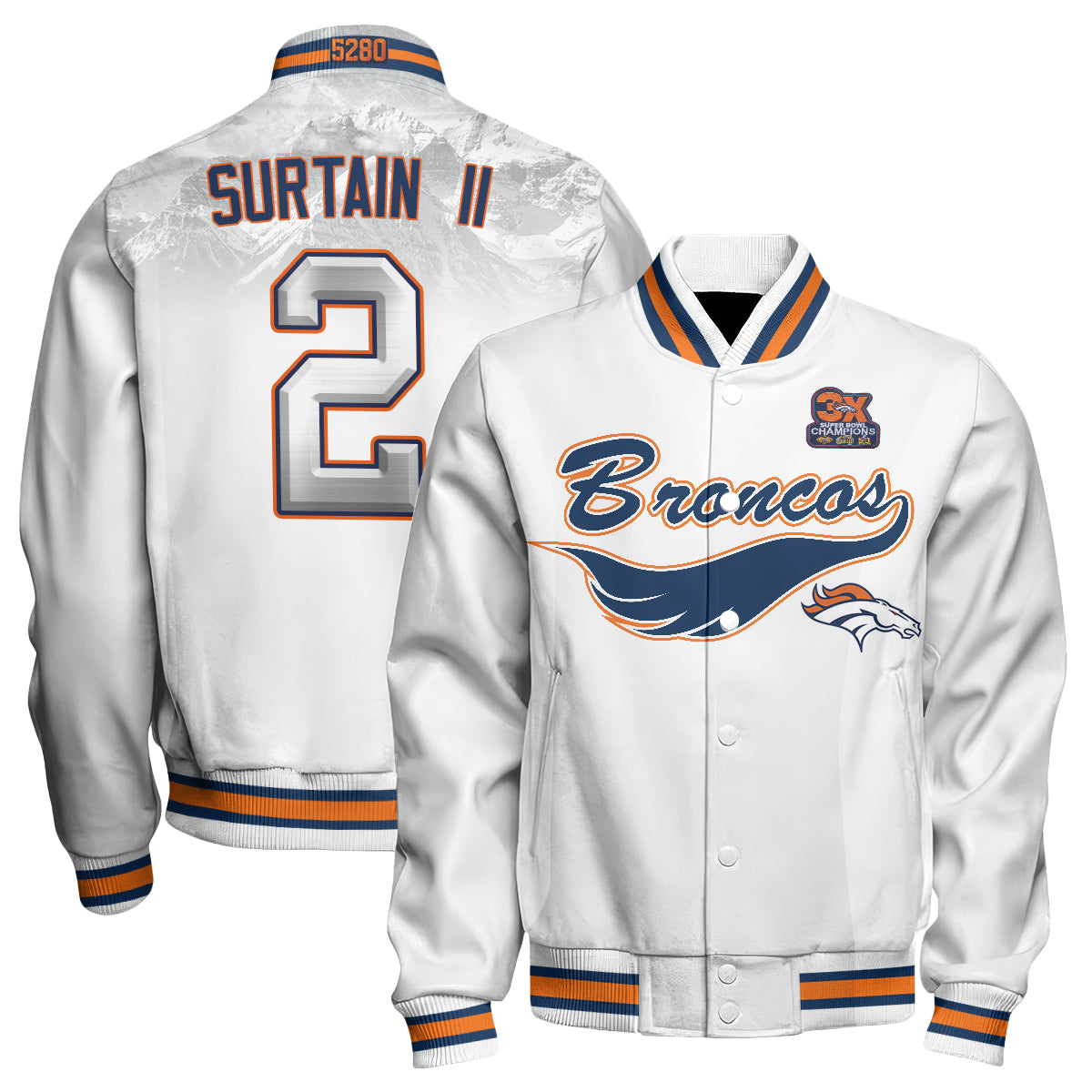DEN Fangear Edition Baseball Jacket - Printed