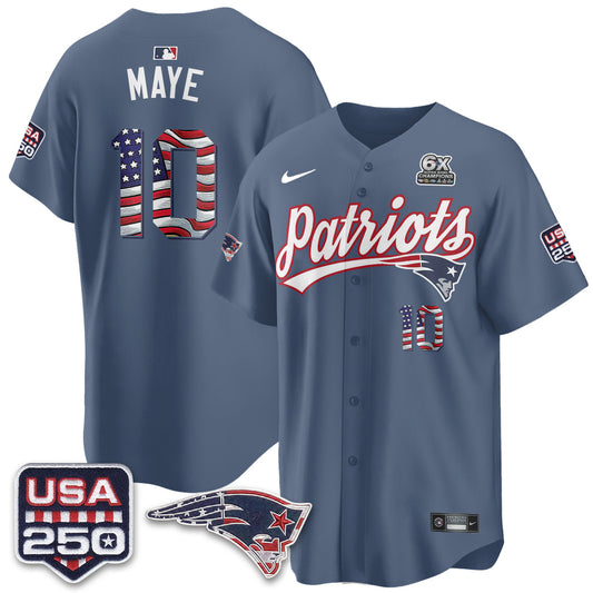 NE America Edition Vapor Jersey - Stitched