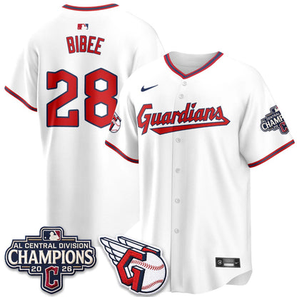 CLE 2026 AL Central Champs Vapor Jersey - Stitched
