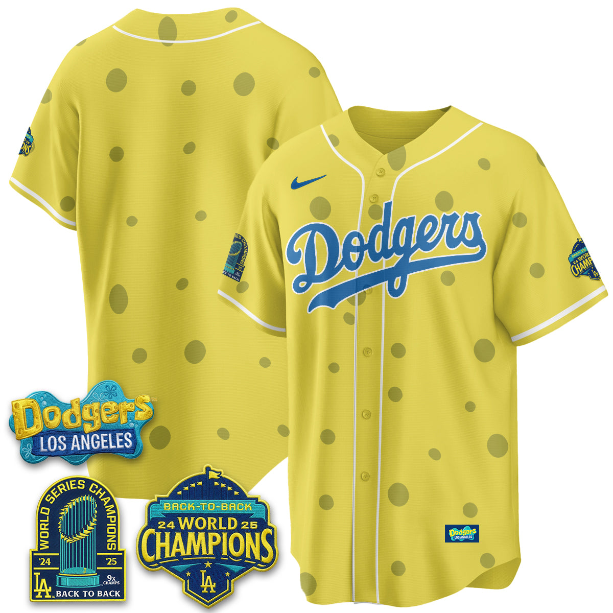Los Angeles Dodgers x SBSP Vapor Jersey - Stitched