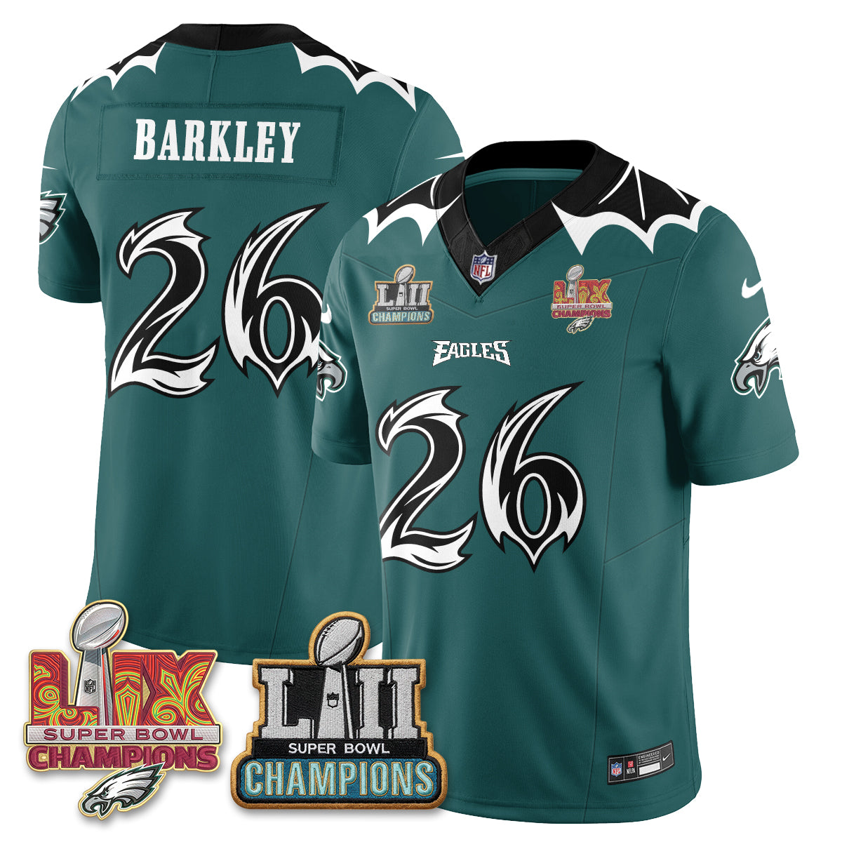 PHI x Bat Edition Vapor Jersey - Stitched