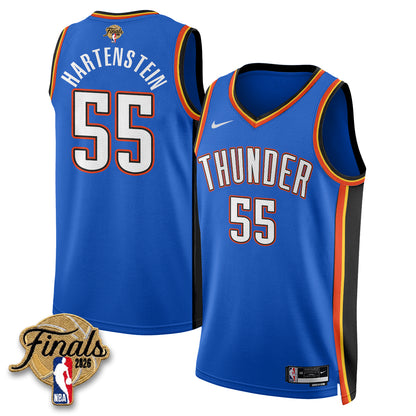 OKC 2026 NBA Western Conference Champions Vapor Jersey V2- Stitched