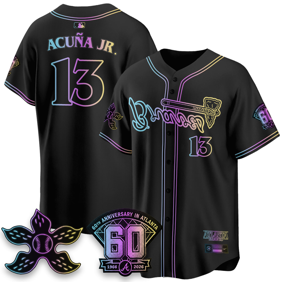 ATL x Stranger Things Vapor Jersey V2- Stitched