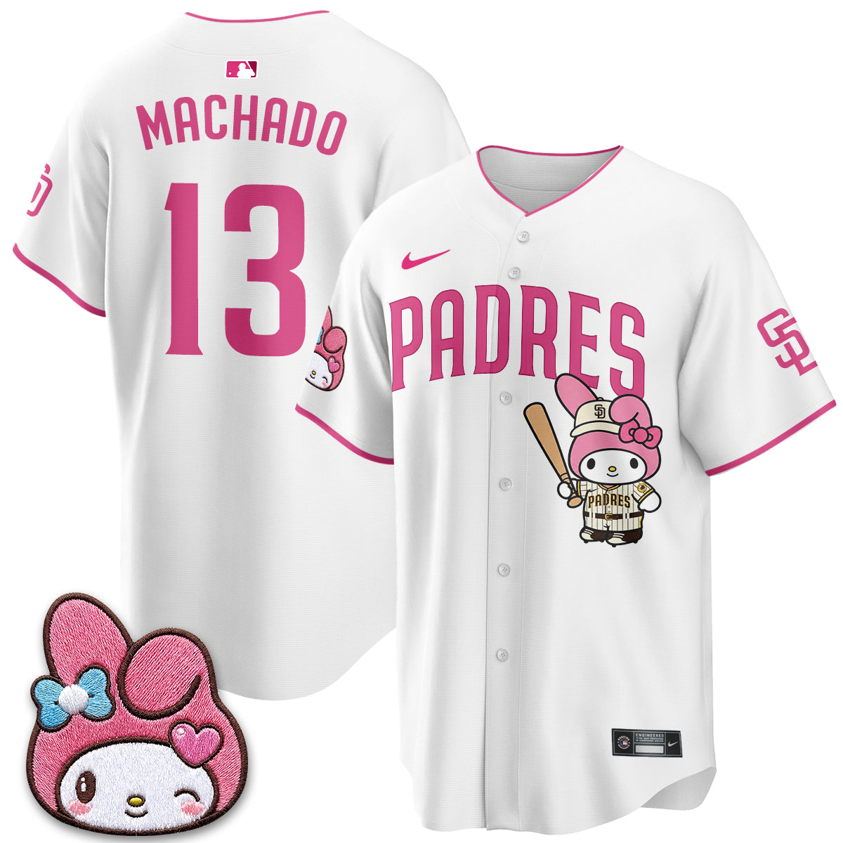 SD x Pink Sanrio Friend Vapor Jersey - Stitched