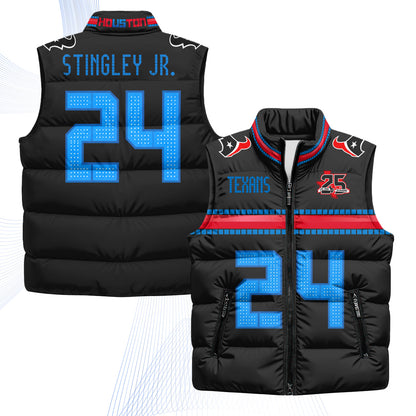 HOU 2026 Rivalries Puffer Vest - Printed