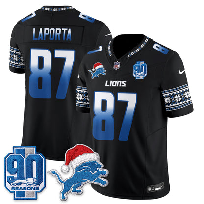DET Xmas Edition Vapor Jersey - Stitched
