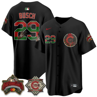 CHC A Nightmare on Wrigley Field Edition Vapor Jersey - Stitched