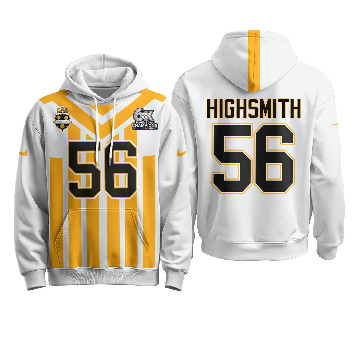 PIT 6X Champs Rivalries Fleece Hoodie - Printed