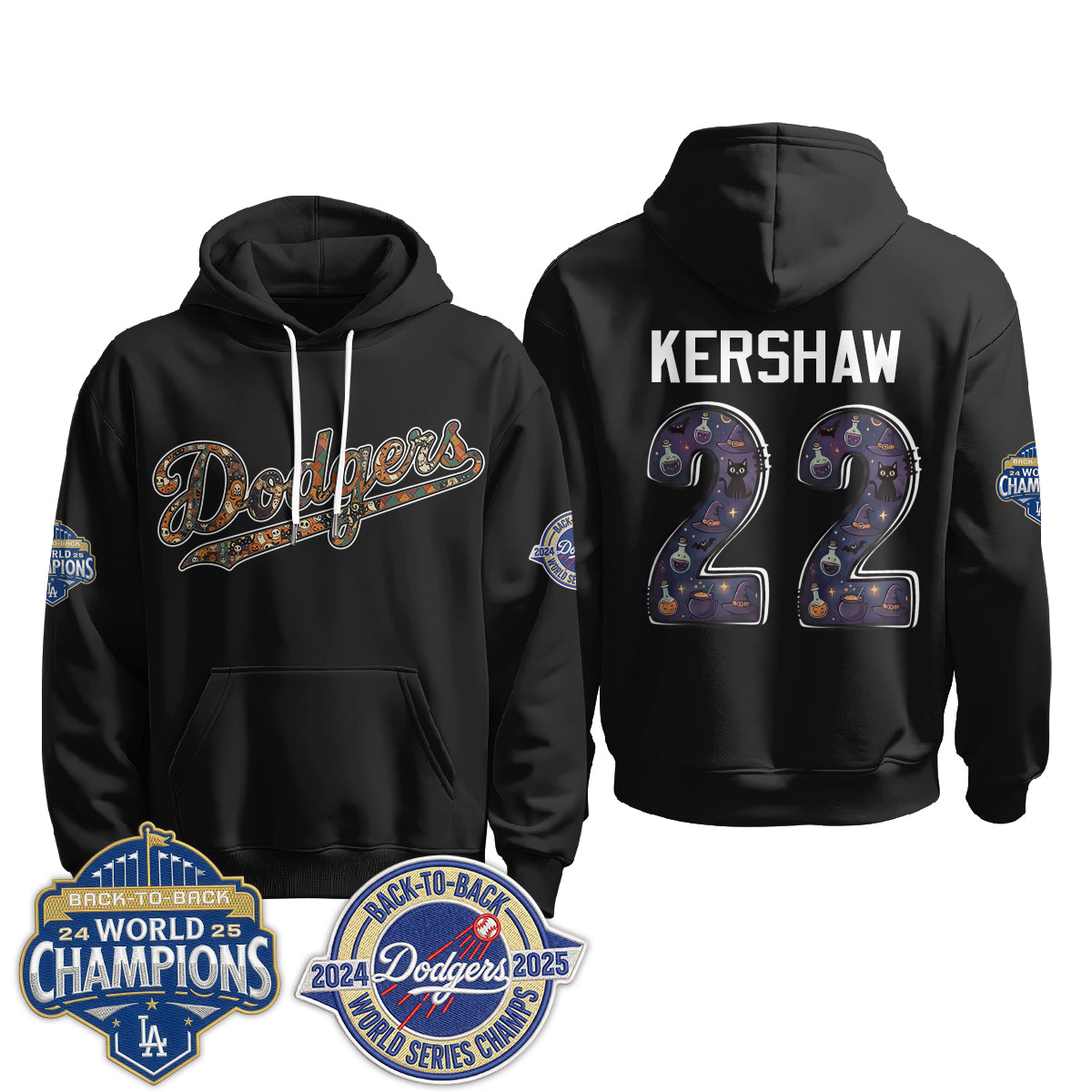 LAD x Nightmare Halloween Edition Pullover Hoodie - Stitched