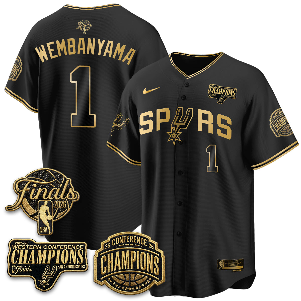 SAS 2026 Basketball Finals Vapor Special Jersey - Stitched
