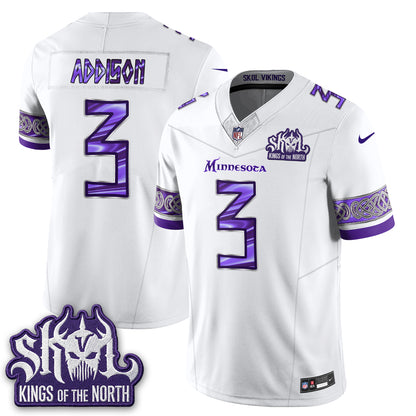 MIN  Warrior Skol Patch Vikings Font Edition  - Stitched (2)