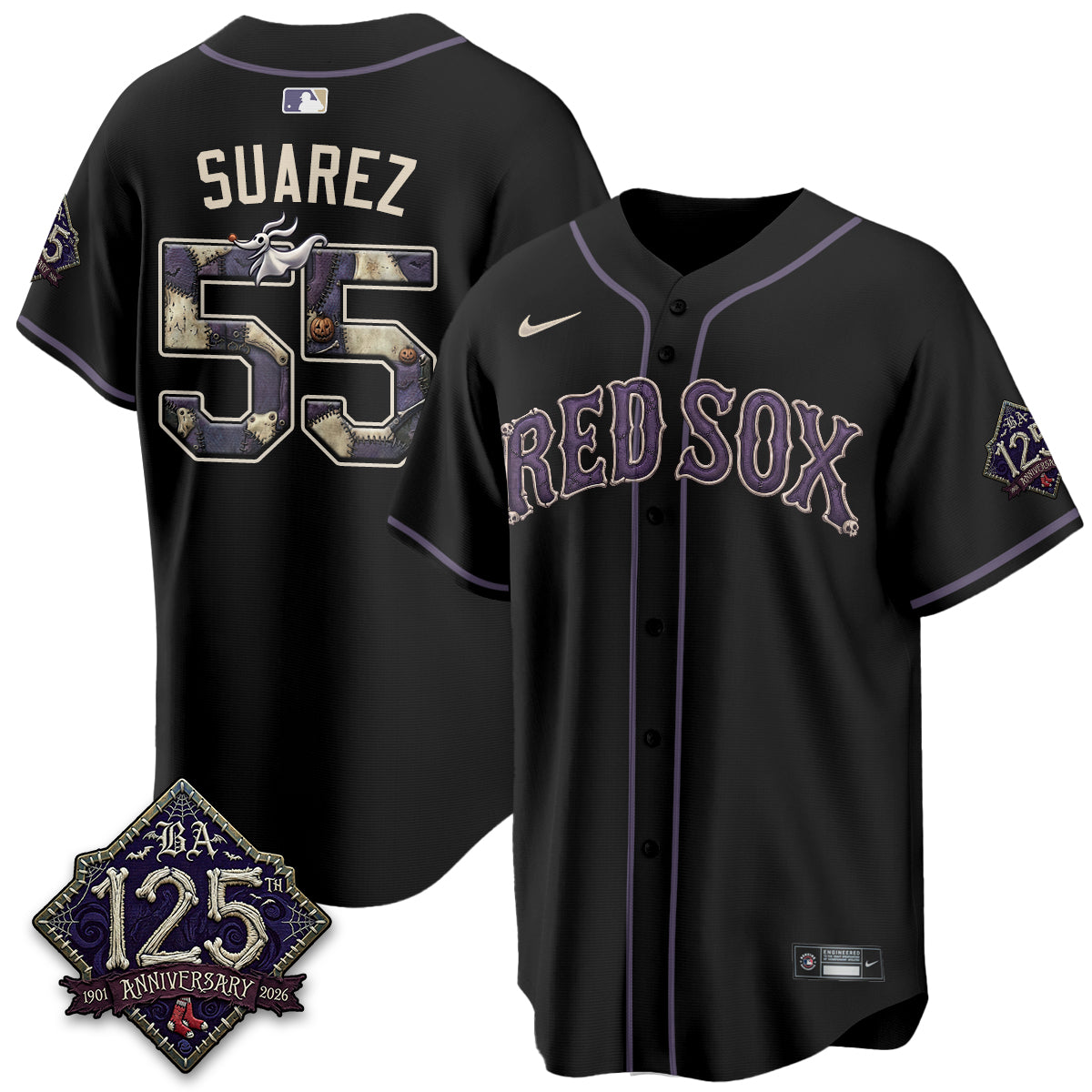 Boston Red Sox Nightmare Vapor Limited Jersey - Stitched